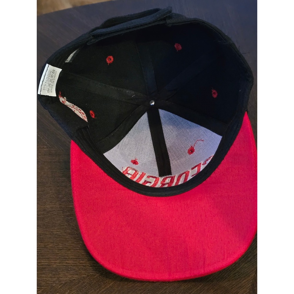 Georgia GA State Souvenir Baseball Cap Hat Black Red Adjustable Mens Embroidered - Picture 6 of 6